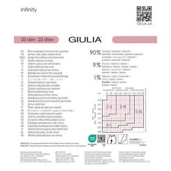 Колготы Giulia Infinity 20 Den Nero - 3 Фото 4