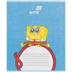 Тетрадь Kite Sponge Bob, 12 листов, косая линия Фото 3