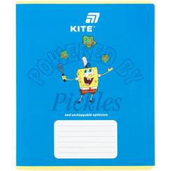 Тетрадь Kite Sponge Bob, 18 аркушів, клітинка Фото 10