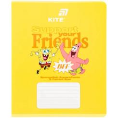 Тетрадь Kite Sponge Bob, 18 аркушів, клітинка Фото 4