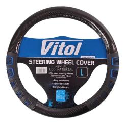 Чехол на руль VITOL L чорн Фото