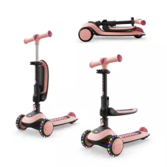 Самокат Kinderkraft Halley 2 Rose Pink (KRHALL02PNK0000) Фото