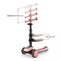Самокат Kinderkraft Halley 2 Rose Pink (KRHALL02PNK0000) Фото 4