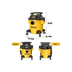 Пылесос строительный DeWALT DXV20PC Фото 1