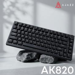 Клавиатура Ajazz AK820 Red Switch USB-C UA Black Фото 5