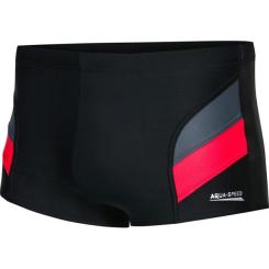 Плавки Aqua Speed Aron 338-16 чорний, червоний 4XL Фото