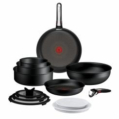 Набор посуды Tefal Ingenio Excellence+, 13 предметів, чорний Фото 1