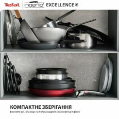 Набор посуды Tefal Ingenio Excellence+, 13 предметів, чорний Фото 4