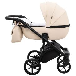 Коляска Adamex 2 в 1 Nola Eco SA-8 бежевий Фото 3