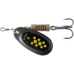 Блесна X-Fish Dark Side 9.5g 4 Nikel black lime Фото