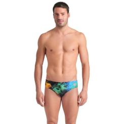 Плавки Arena Vibrant Swim Briefs 008940-550 чорний 85 Фото