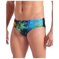 Плавки Arena Vibrant Swim Briefs 008940-550 чорний 85 Фото 2