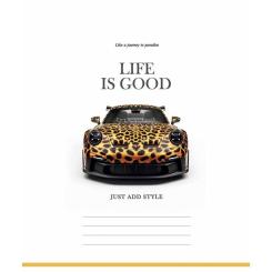 Тетрадь Школярик Life is good 48 аркушів лінія Фото 1