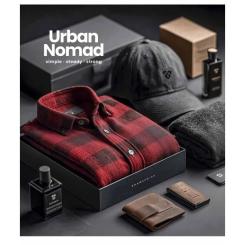 Тетрадь Школярик Urban Nomad 60 аркушів лінія Фото 1