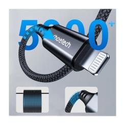Кабель мультимедийный Choetech Lightning to 3.5mm M 2.0m Фото 3
