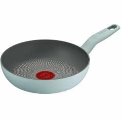 Сковорода Tefal Halo EUCALYPTUS, 20см, алюміній, бакеліт, сірий Фото