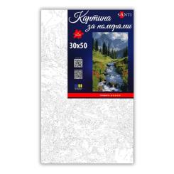 Картина по номерам Santi Гірський пейзаж 30х50 см Фото 1