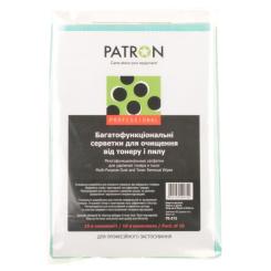Салфетки Patron Multi-Purpose Dust and Toner Removal Wipes, 10psc Фото