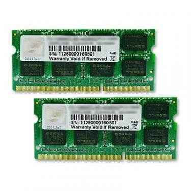 Модуль памяти для ноутбука G.Skill SoDIMM DDR3 8GB (2x4GB) 1600 MHz Фото
