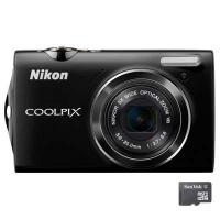 Цифровой фотоаппарат Nikon Coolpix S5100 black Фото