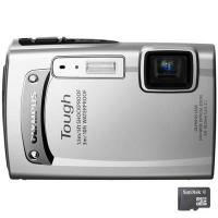 Цифровой фотоаппарат Olympus TG-610 silver (WP 5m) Фото