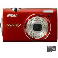 Цифровой фотоаппарат Nikon Coolpix S5100 red Фото