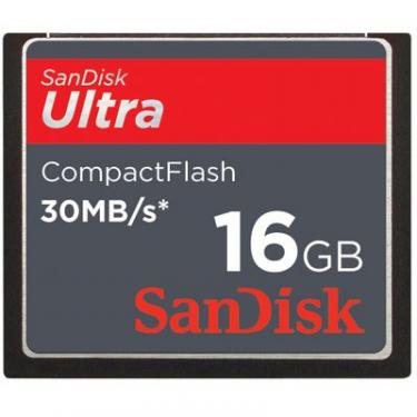 Карта памяти SanDisk 16Gb Compact Flash Ultra Фото