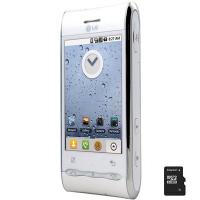 Мобильный телефон LG GT540 White w/3D Wave (Optimus) Фото