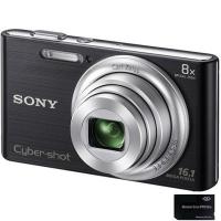 Цифровой фотоаппарат Sony Cybershot DSC-W730 black Фото