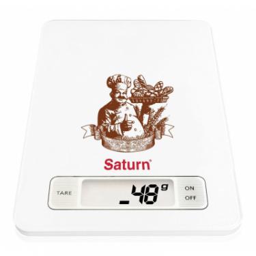 Весы кухонные Saturn ST-KS7235 Brown Фото