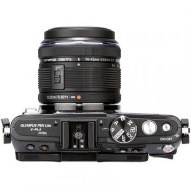 Цифровой фотоаппарат Olympus PEN E-PL5 14-42 mm Flash Air black/black Фото 2