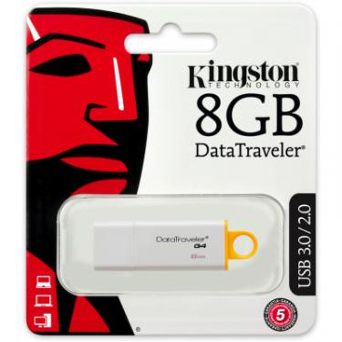 USB флеш накопитель Kingston 8Gb DataTraveler Generation 4 Фото 2