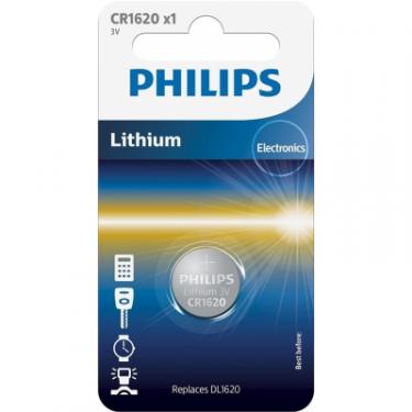 Батарейка Philips CR1620 PHILIPS Lithium Фото