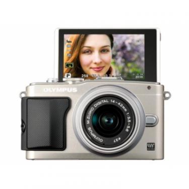Цифровой фотоаппарат Olympus E-PL5 DZK 14-42 mm + 40-150 mm silver/silver Фото 1