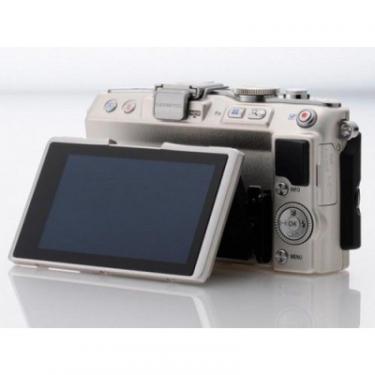 Цифровой фотоаппарат Olympus E-PL5 DZK 14-42 mm + 40-150 mm silver/silver Фото 2