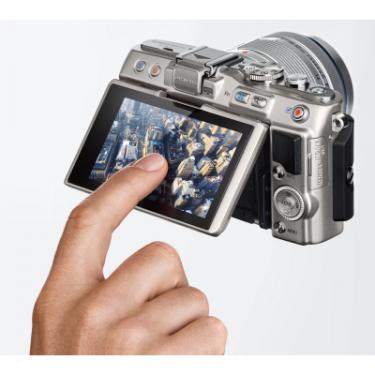 Цифровой фотоаппарат Olympus E-PL5 DZK 14-42 mm + 40-150 mm silver/silver Фото 3