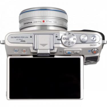 Цифровой фотоаппарат Olympus E-PL5 DZK 14-42 mm + 40-150 mm silver/silver Фото 4