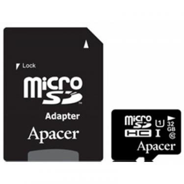 Карта памяти Apacer 32GB microSDHC UHS-I Class10 w/ 1 Adapter RP Фото