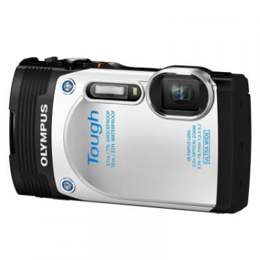 Цифровой фотоаппарат Olympus TG-850 White (Waterproof - 10m; iHS) Фото