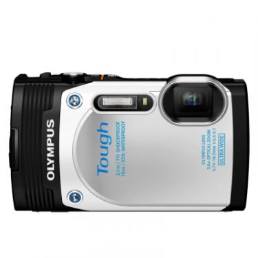Цифровой фотоаппарат Olympus TG-850 White (Waterproof - 10m; iHS) Фото 1