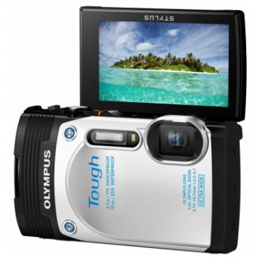 Цифровой фотоаппарат Olympus TG-850 White (Waterproof - 10m; iHS) Фото 6
