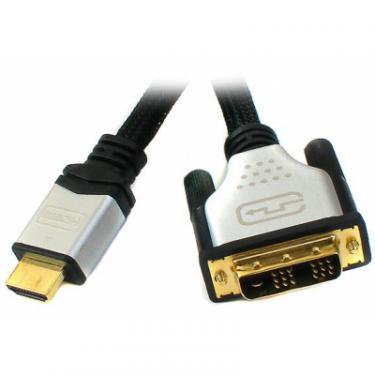 Кабель мультимедийный Viewcon HDMI to DVI 18+1pin M, 3.0m Фото