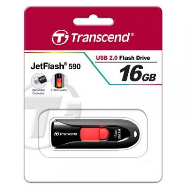 USB флеш накопитель Transcend 16Gb JetFlash 590 Фото 4