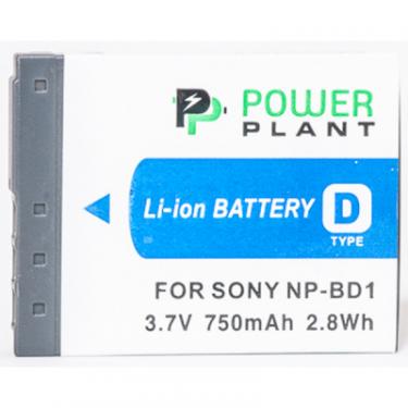 Аккумулятор к фото/видео PowerPlant Sony NP-BD1, NP-FD1 Фото 1