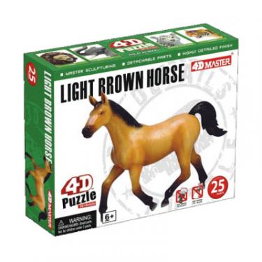 Пазл 4D Master Светло-коричневая лошадь Фото