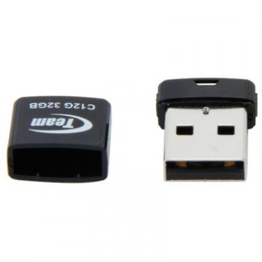 USB флеш накопитель Team 32GB C12G Black USB 2.0 Фото 3