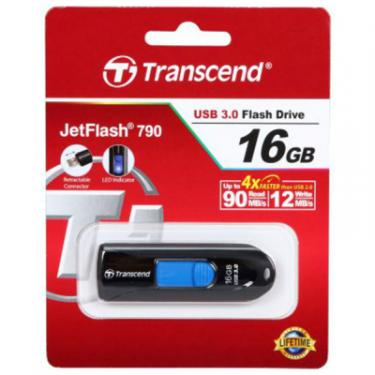 USB флеш накопитель Transcend 16GB JetFlash 790 USB 3.0 Фото 4