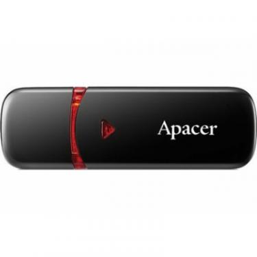 USB флеш накопитель Apacer 8GB AH333 black USB 2.0 Фото