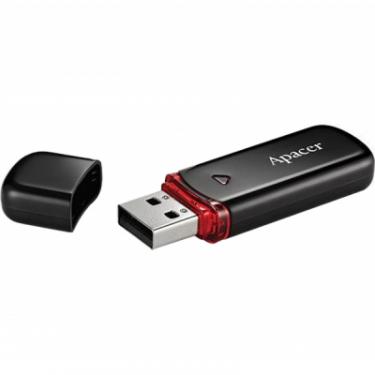 USB флеш накопитель Apacer 8GB AH333 black USB 2.0 Фото 2