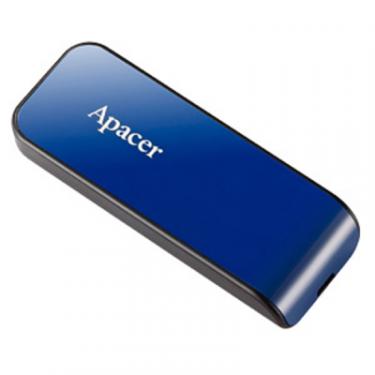 USB флеш накопитель Apacer 8GB AH334 blue USB 2.0 Фото 1